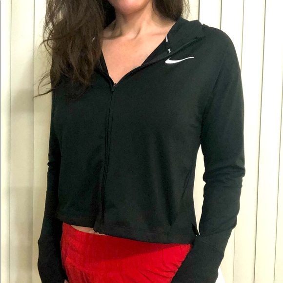 Nike Tops - Nike Element Full Zip Running Hoodie
